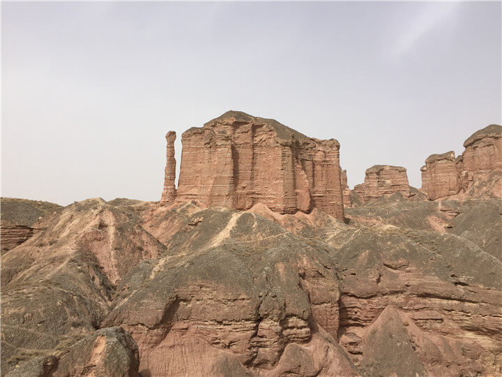 冰沟丹霞-景点图片-阴阳柱-01.jpg